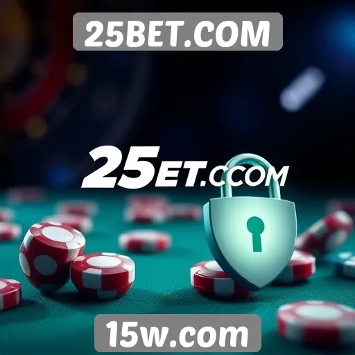 Recursos de segurança do site 25BET.COM